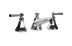 Rubinet Hexis Bathroom 8" Widespread Faucet