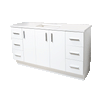 Vida Art Floormount Vanity
