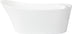Vida Rhine Acrylic Freestanding Bathtub