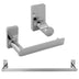 Laloo Oxford Series Chrome Shower Accessories Collection