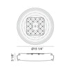 Matteo Alamus Flush Mount Indoor Light