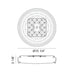 Matteo Alamus Flush Mount Indoor Light