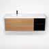 Rubi Haus 55" Wallmount Vanity with Countertop