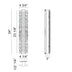 Matteo Niagara Vanity Wall Light