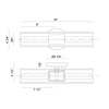 Matteo Odette Vanity Wall Light