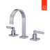 Unity Rubinet Fountain Blue Bathroom 8" Widespread Faucet
