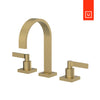 Unity Rubinet Fountain Blue Bathroom 8" Widespread Faucet