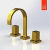 Unity Rubinet Fountain Blue Bathroom 8" Widespread Faucet