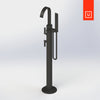Unity Rubinet Fountain Blue Bathroom Tub Filler