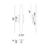 Matteo Stylus Vanity Wall Light