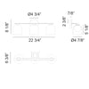 Matteo Derbishone Vanity Wall Light