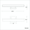 Modern Forms Minx Vanity Light