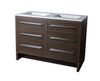 Deco 48 Double Vanity with Quartz Countertop Combo Specials